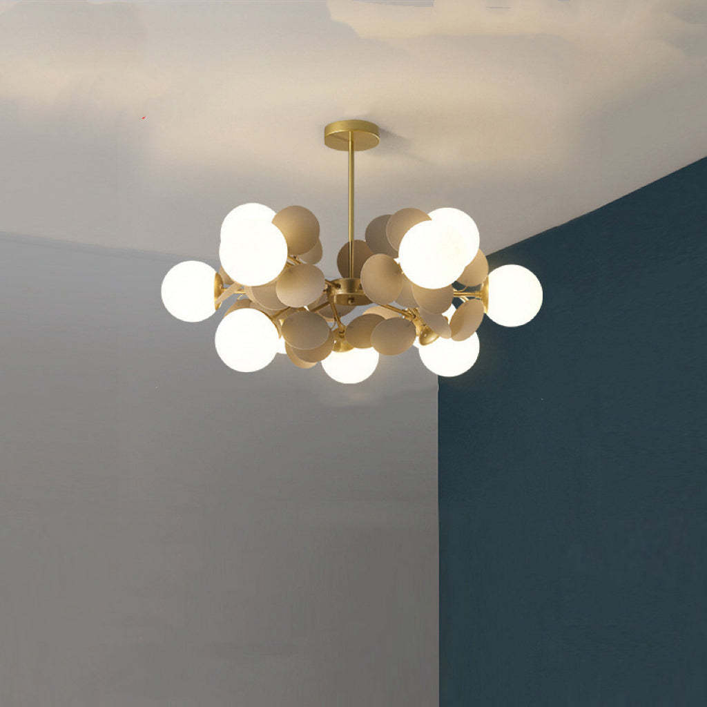 Jevon Multicolored Flower Branch Chandelier, Living Room