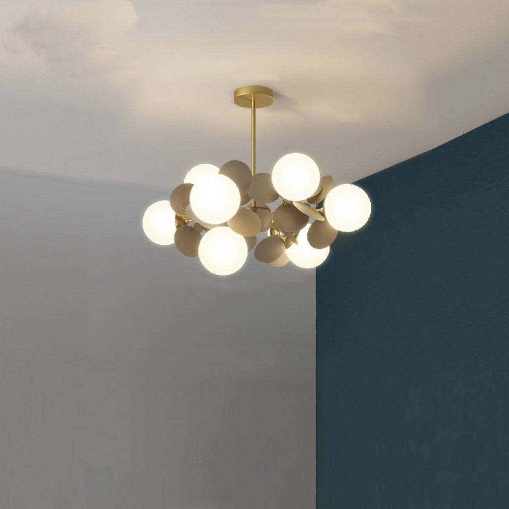 Jevon Multicolored Flower Branch Chandelier, Living Room