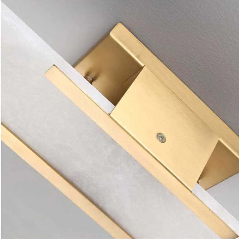 Chan Dolomite Wall Mounted Reading Light Sconces, Black & Gold