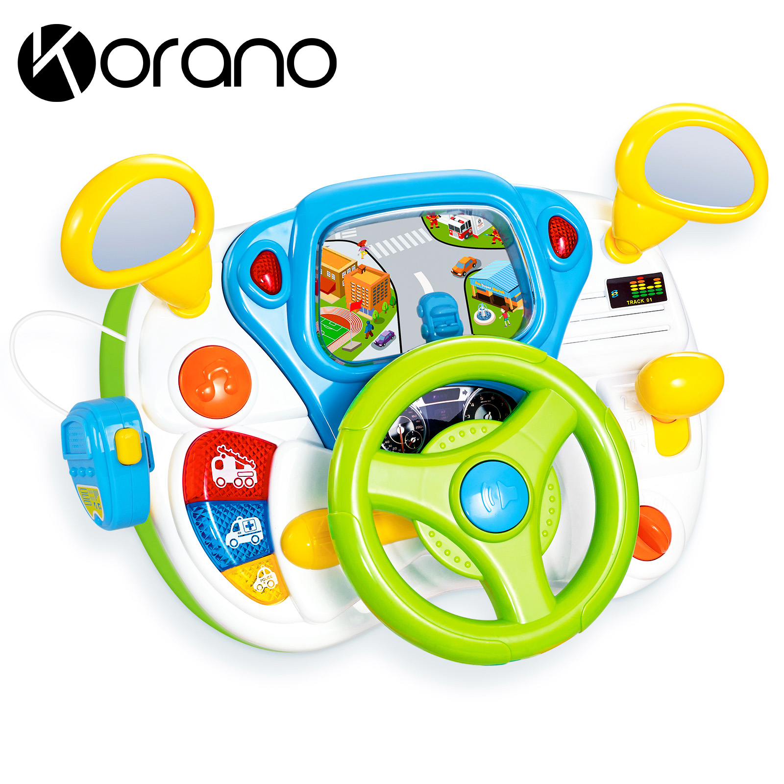Korano Multiple Activity Driving Toys for Toddler