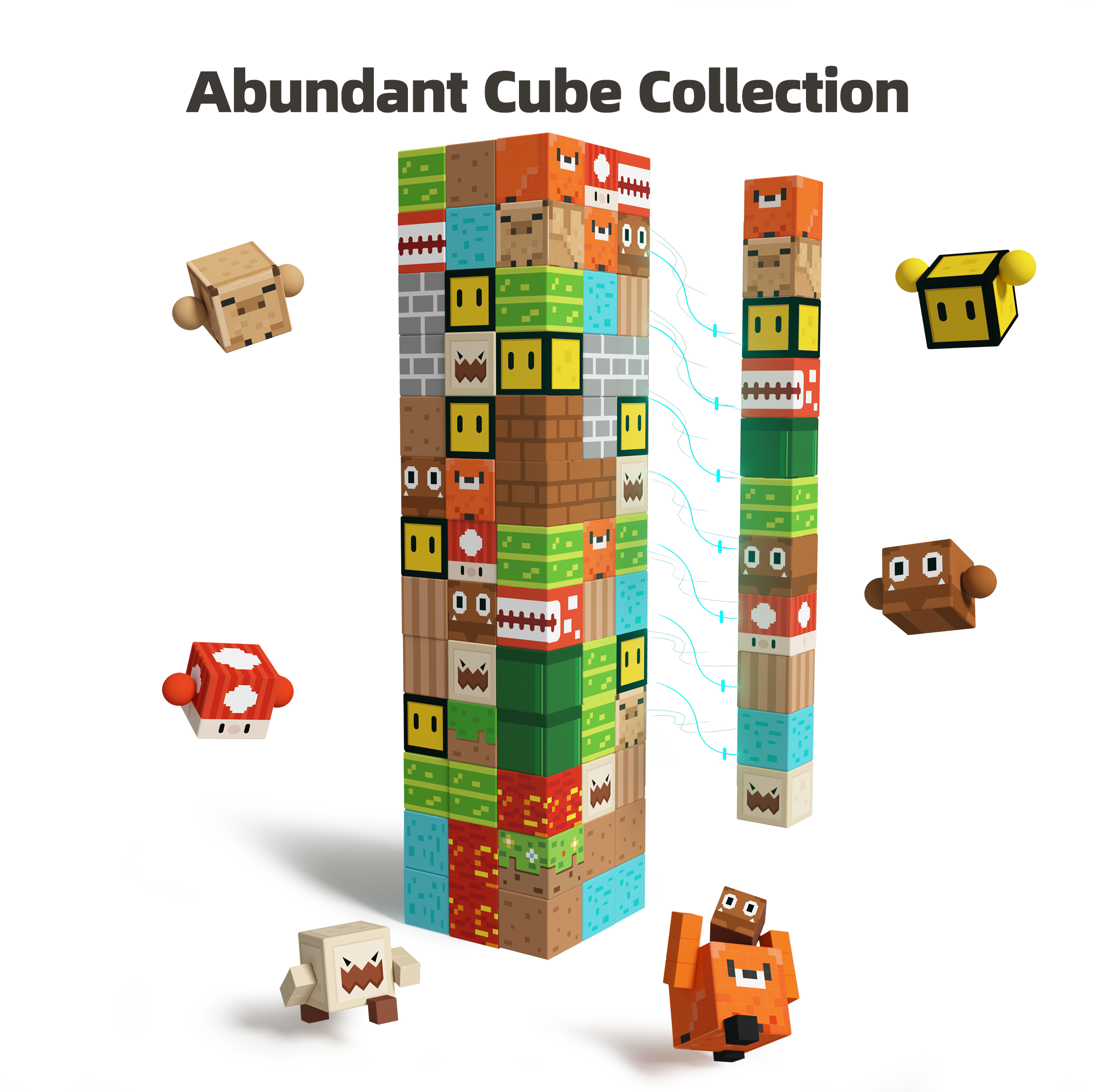 Korano Magnetic Building Blocks Toddler Toys - 48pcs