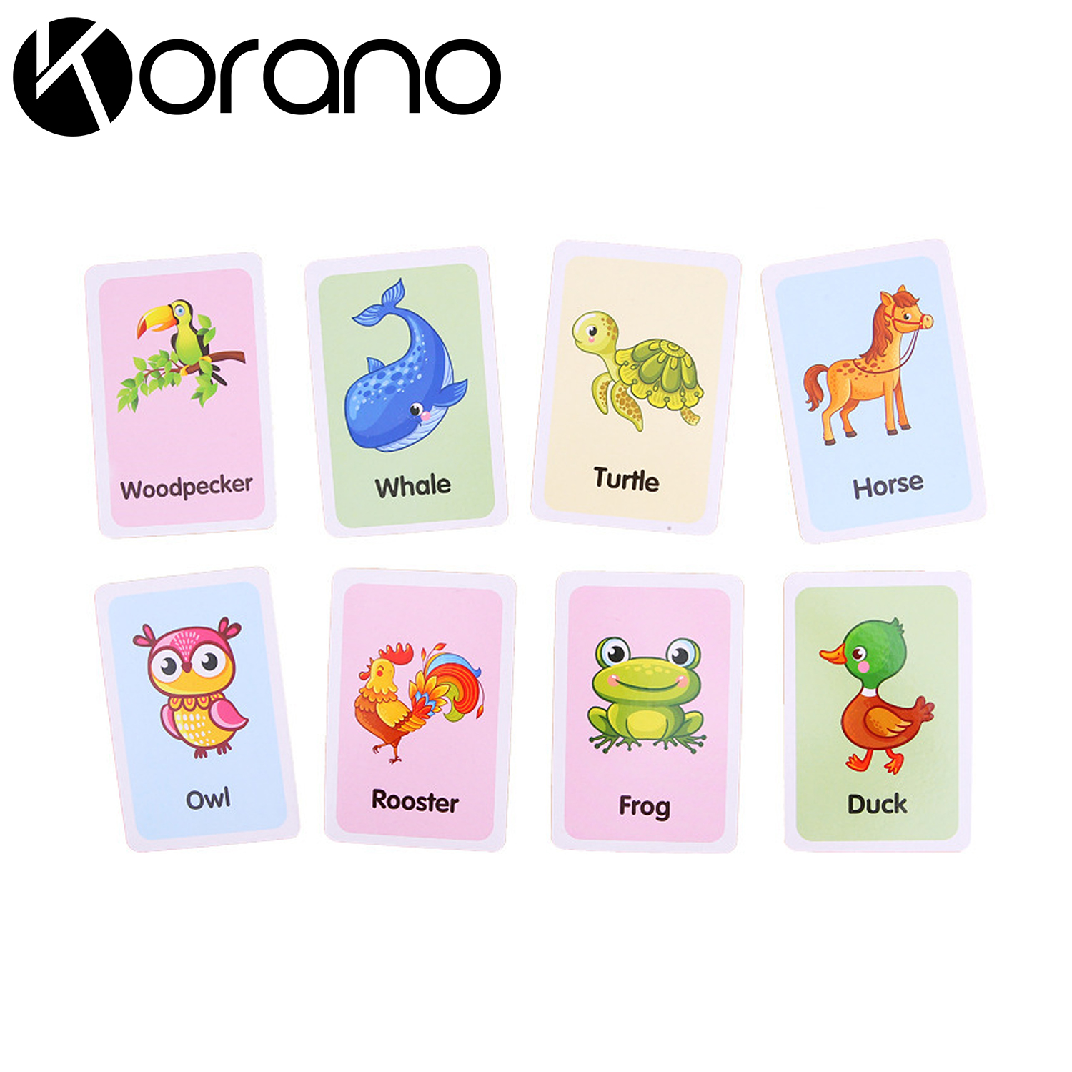 Korano Matching Memory Card Game for kids