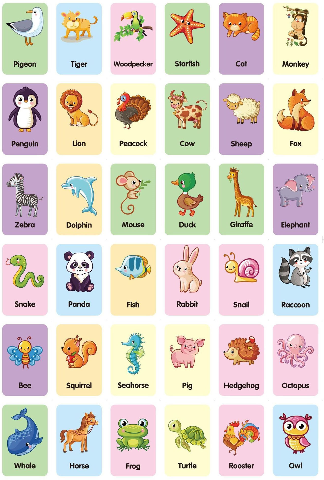 Korano Matching Memory Card Game for kids