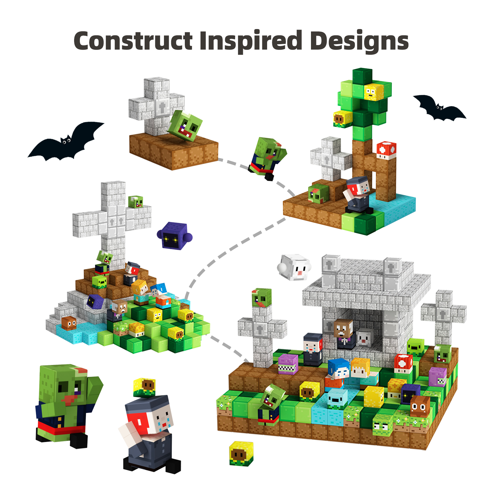 Korano Magnetic Building Blocks Toys - 48pcs