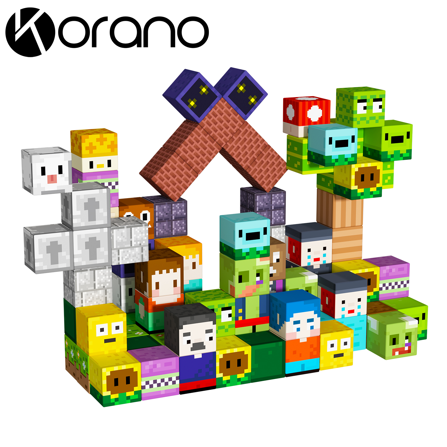 Korano Magnetic Building Blocks Toys - 100pcs