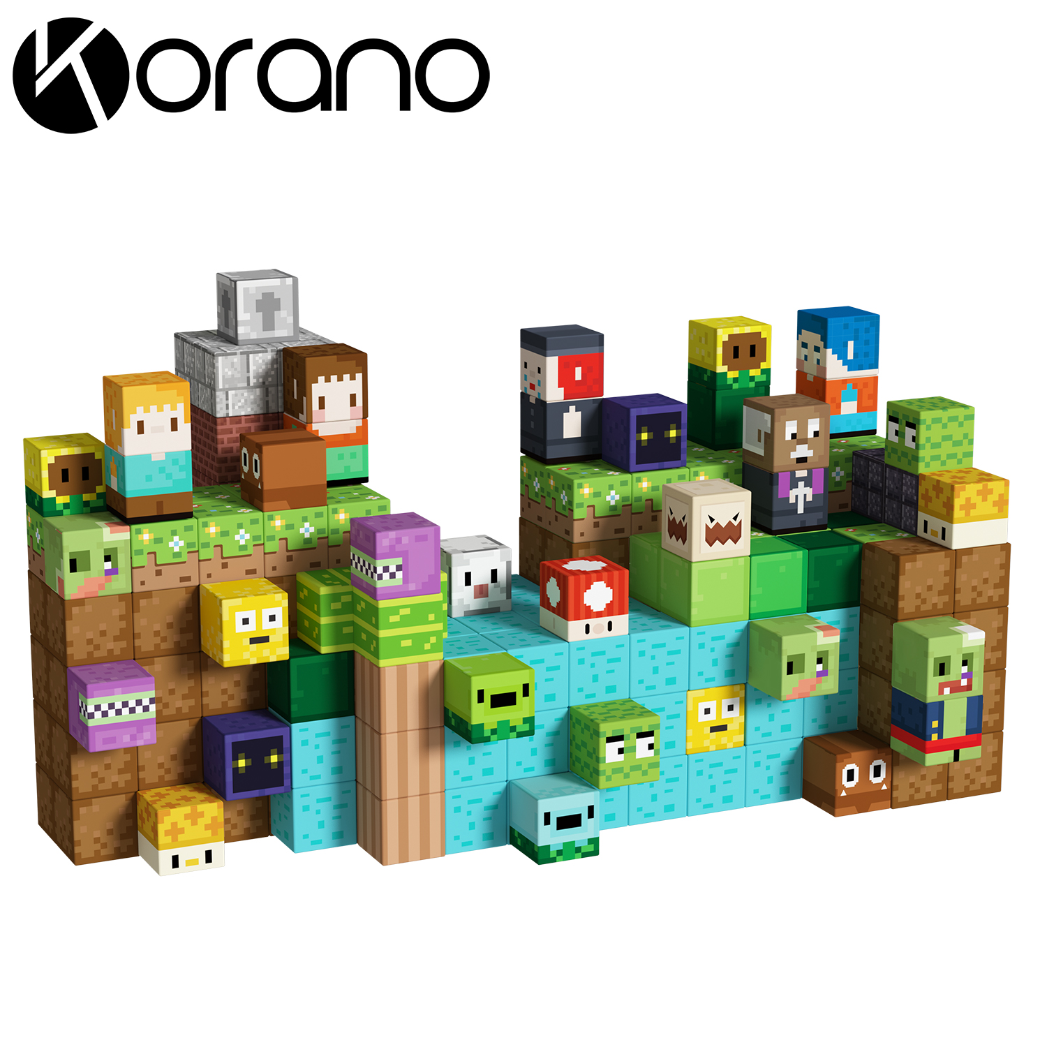 Korano Magnetic Building Blocks Toys - 200pcs