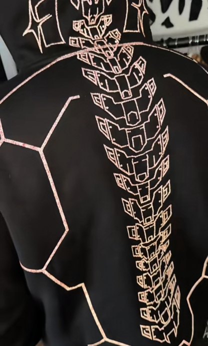 REFLECTIVE CYBERPUNK HOODIE-IYAMIUIO