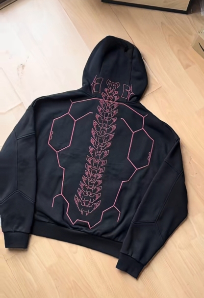 REFLECTIVE CYBERPUNK HOODIE