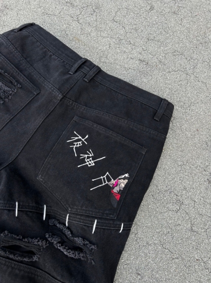 "Cruel Fate" Cargo Pants-IYAMIUIO