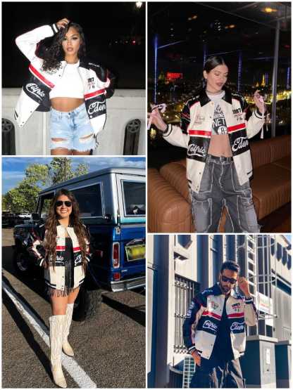 Aelfric Eden Stitching Color Motorcycle Jacket-IYAMIUIO