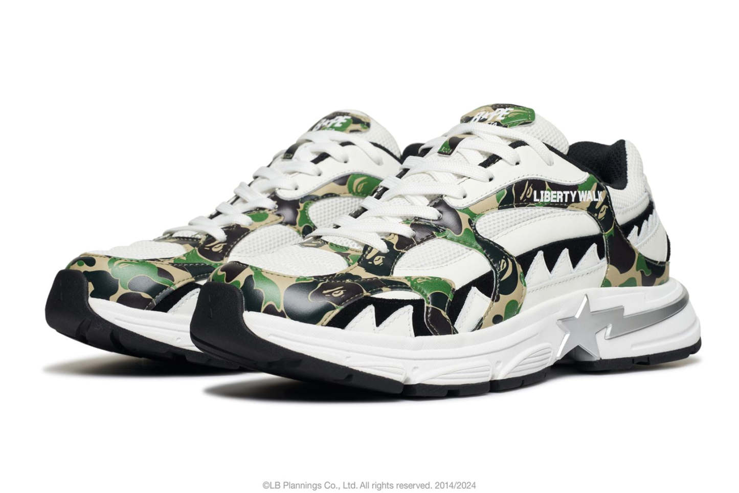 SHARK STA - BAPE X LBWK MENS-IYAMIUIO