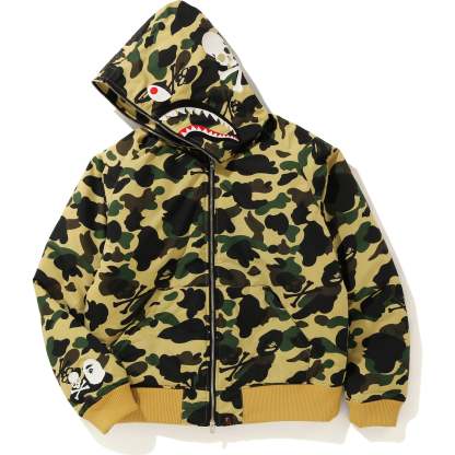 MM BAPE HOODIE DOWN JACKET MENS-IYAMIUIO