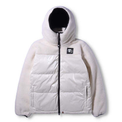 BOA PANEL HOODIE DOWN JACKET LADIES-IYAMIUIO
