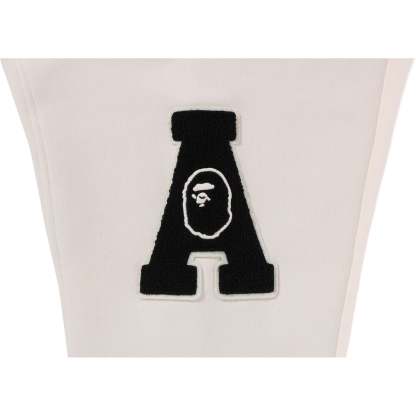 LUX SPORT BADGES OVERSIZED HOODED SWEAT VARSITY JACKET MENS-IYAMIUIO