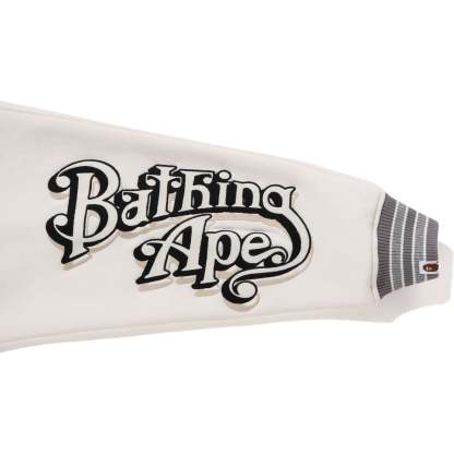 LUX SPORT BADGES OVERSIZED HOODED SWEAT VARSITY JACKET MENS-IYAMIUIO