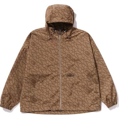 SPORT MONOGRAM LIGHTWEIGHT HOODIE JACKET MENS-IYAMIUIO