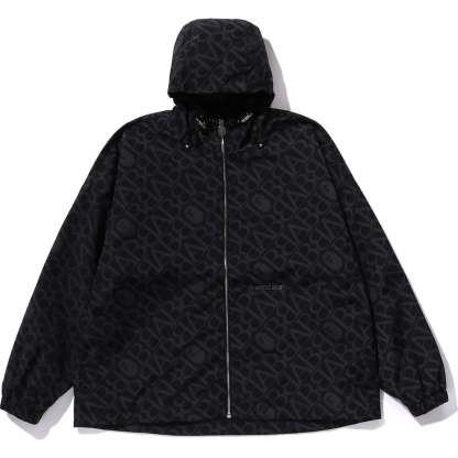 SPORT MONOGRAM LIGHTWEIGHT HOODIE JACKET MENS-IYAMIUIO