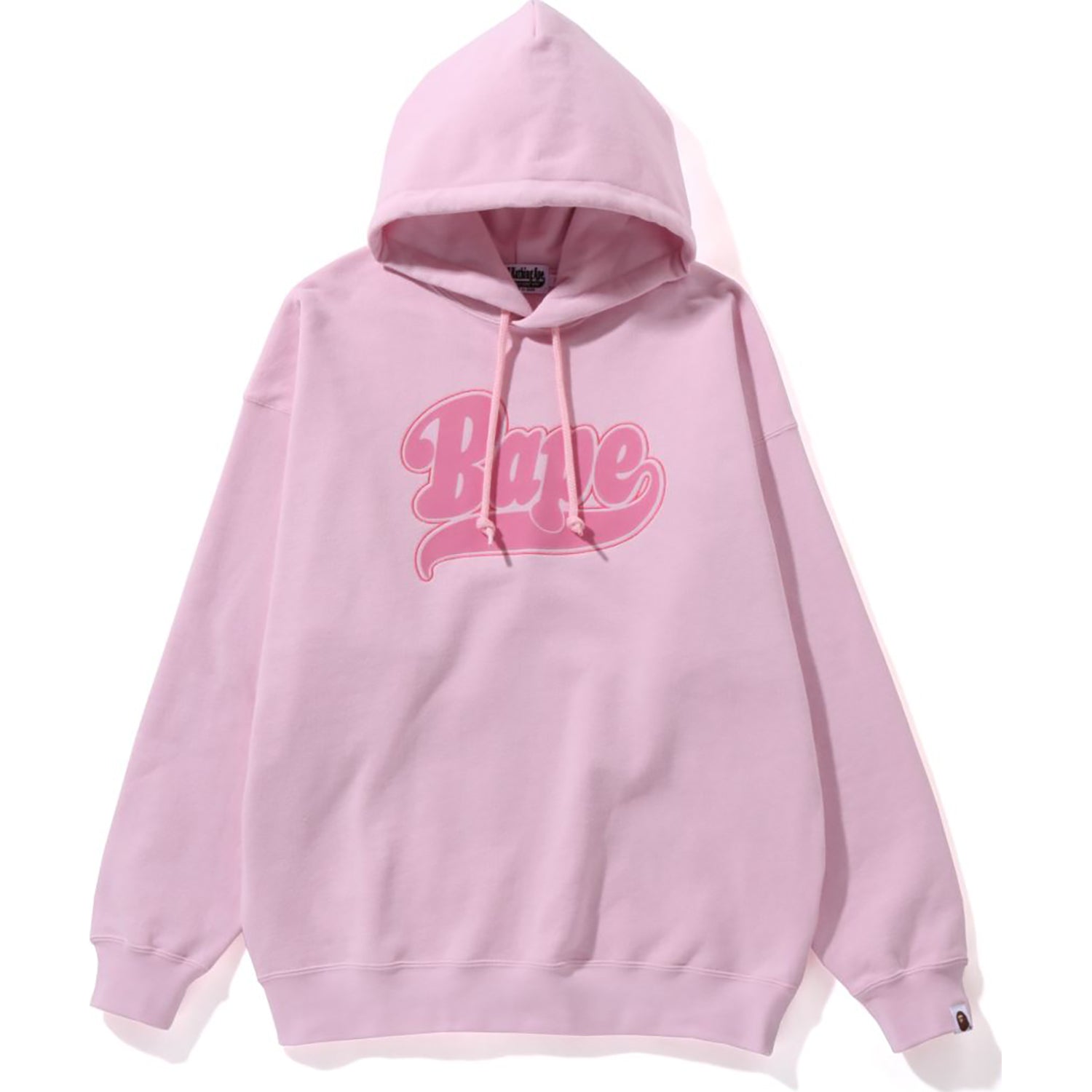 BAPE OVERSIZED PULLOVER HOODIE LADIES-IYAMIUIO