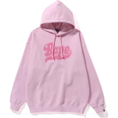 BAPE OVERSIZED PULLOVER HOODIE LADIES-IYAMIUIO