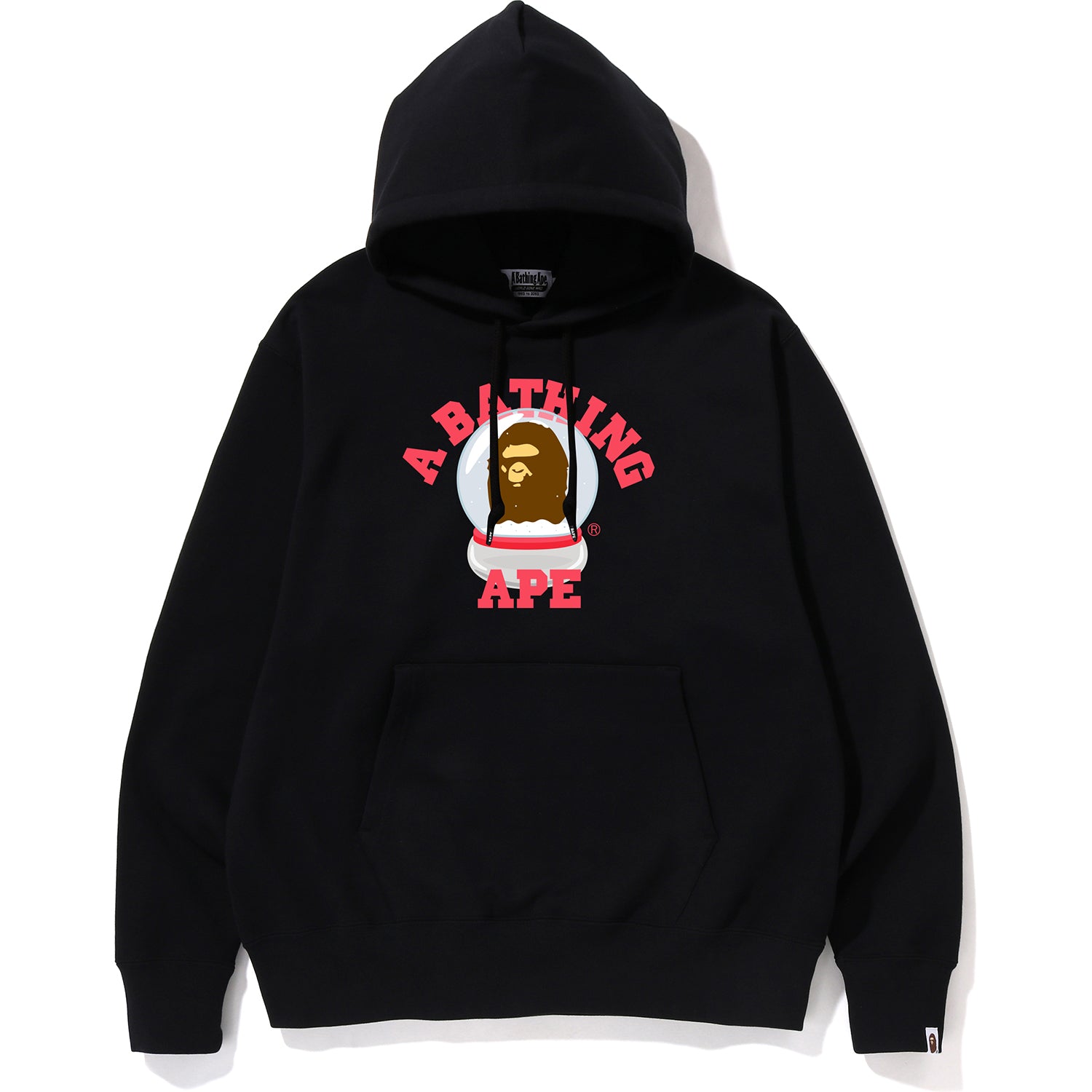 APE HEAD SNOW GLOBE COLLEGE PULLOVER HOODIE MENS-IYAMIUIO
