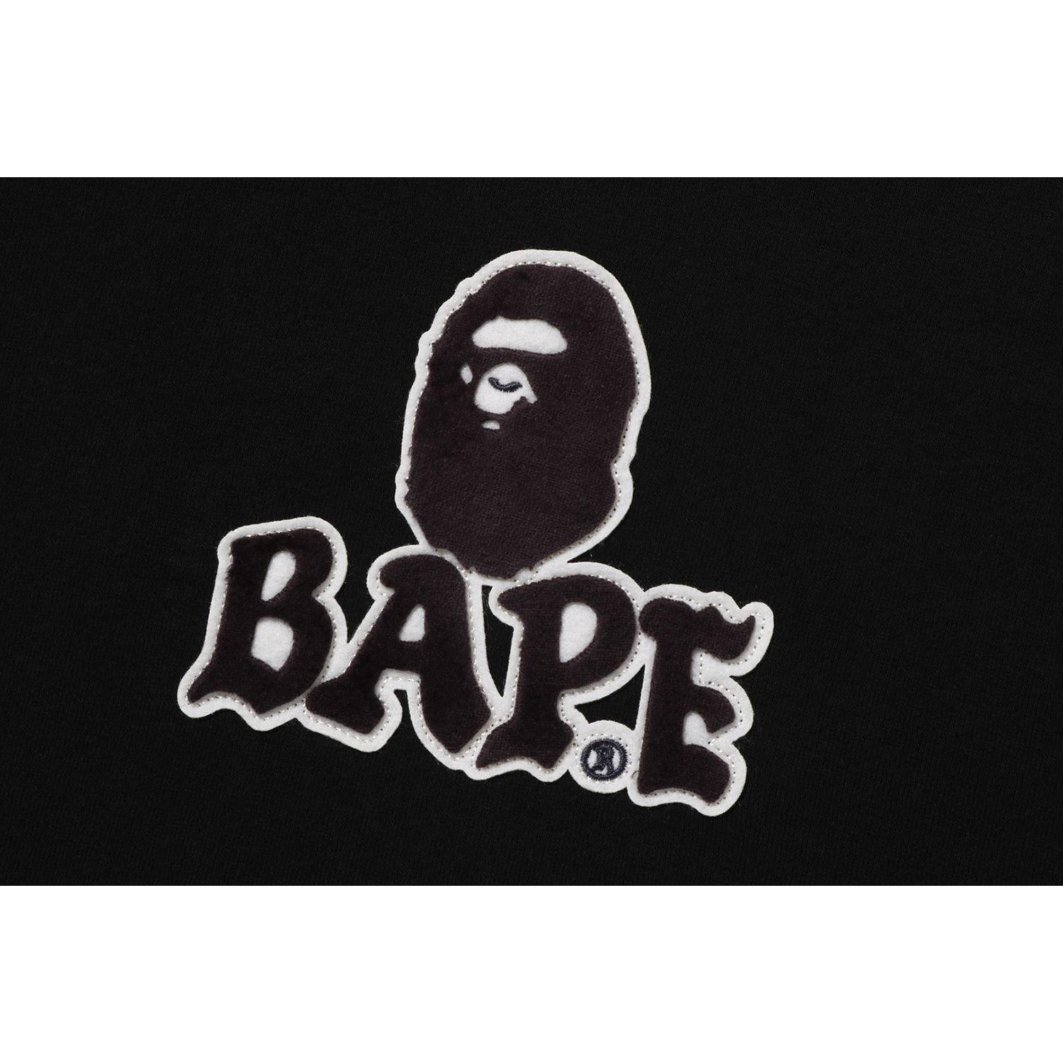 BAPE PATCHED OVERSIZED PULLOVER HOODIE LADIES-IYAMIUIO