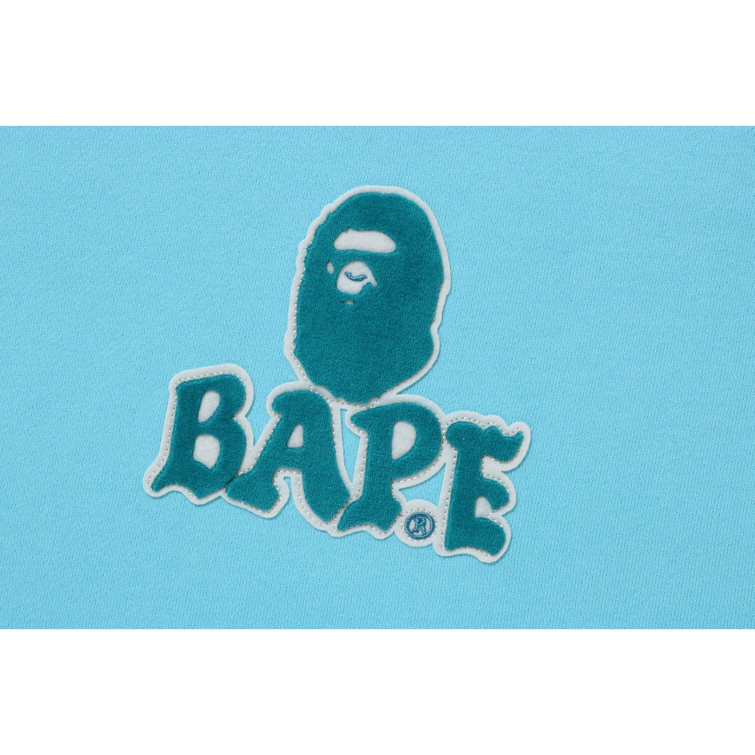 BAPE PATCHED OVERSIZED PULLOVER HOODIE LADIES-IYAMIUIO