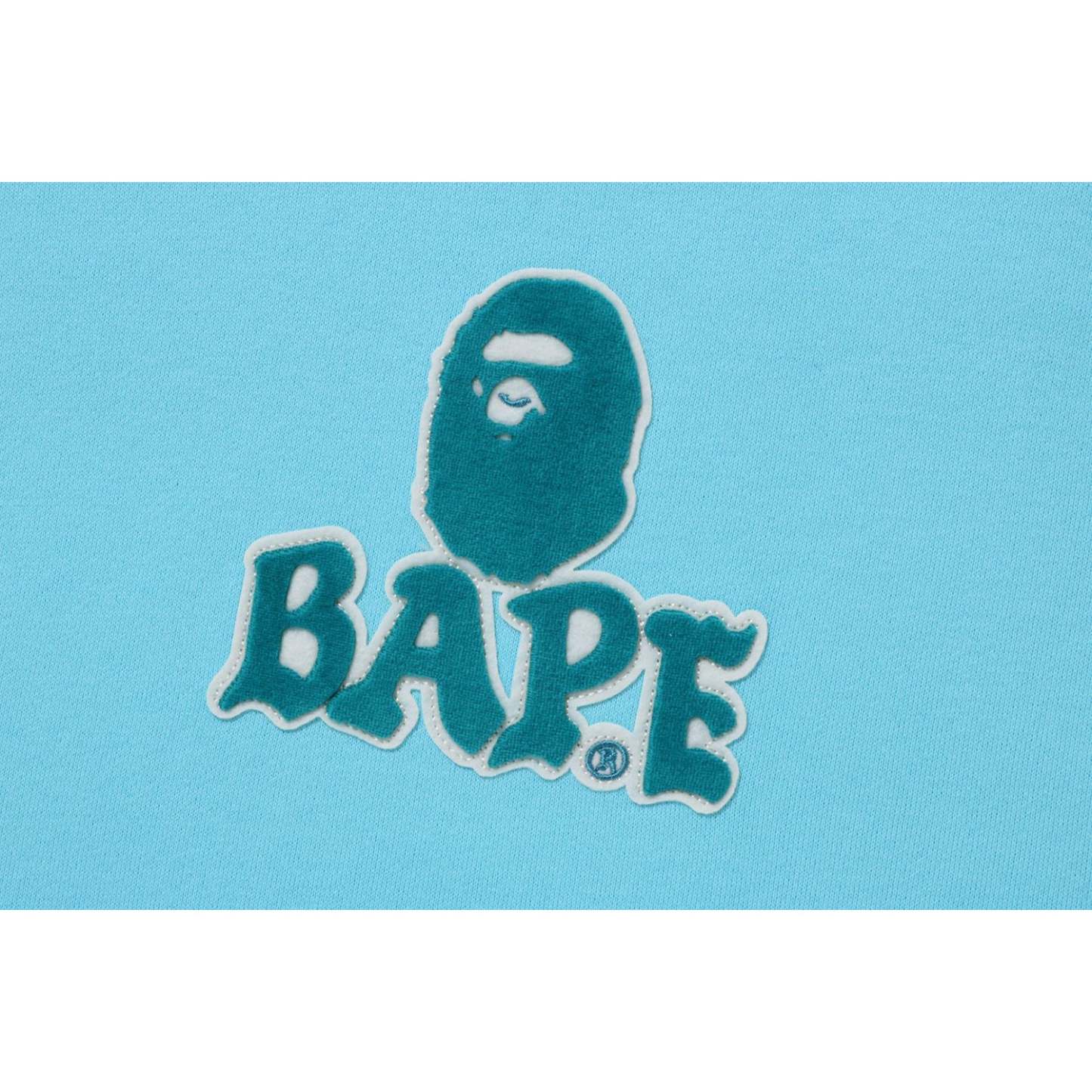 BAPE PATCHED OVERSIZED PULLOVER HOODIE LADIES-IYAMIUIO