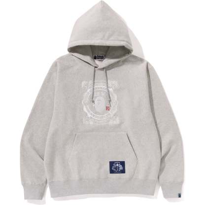 JAPANESE MOTIF RELAXED FIT PULLOVER HOODIE MENS-IYAMIUIO