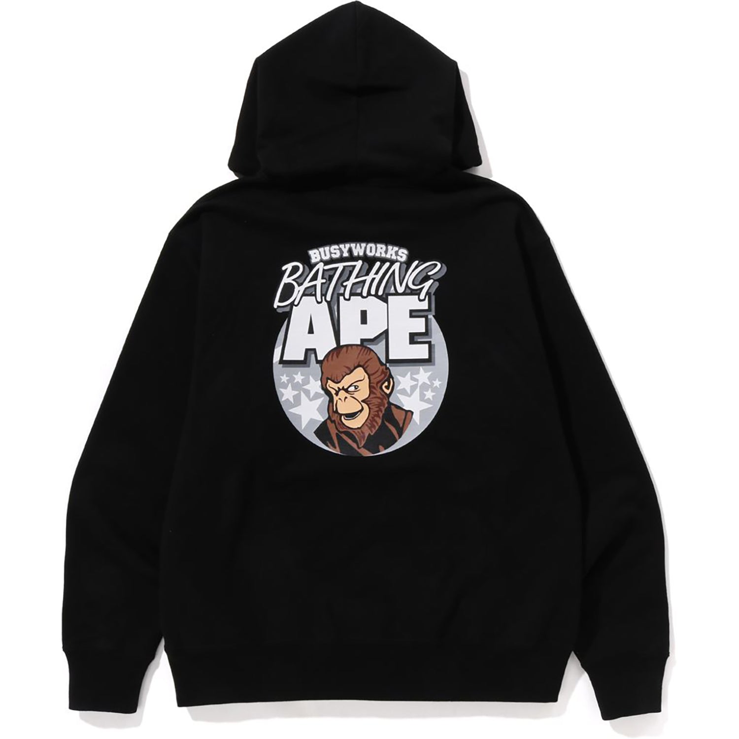 APE RELAXED FIT PULLOVER HOODIE MENS-IYAMIUIO