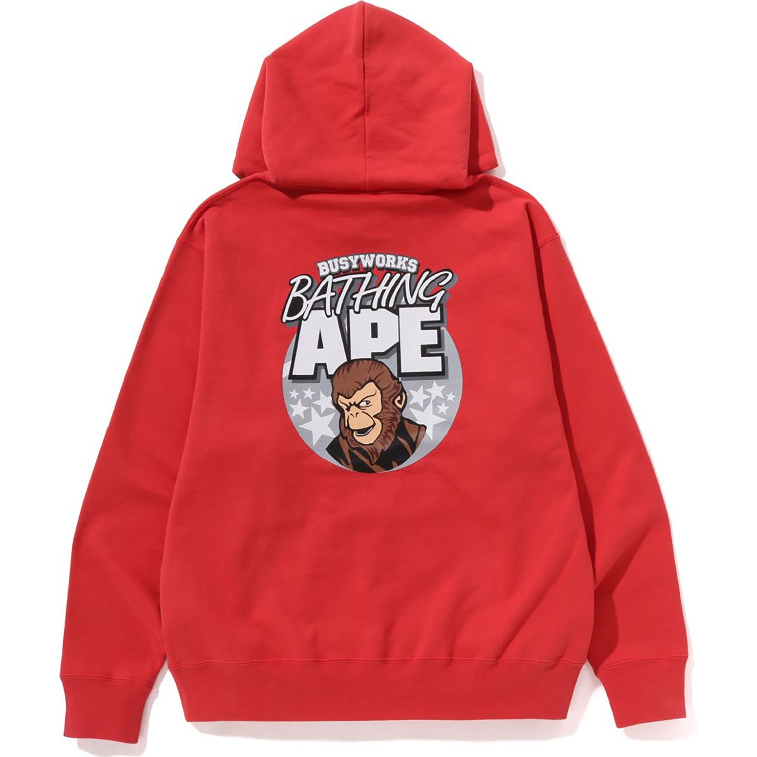 APE RELAXED FIT PULLOVER HOODIE MENS-IYAMIUIO