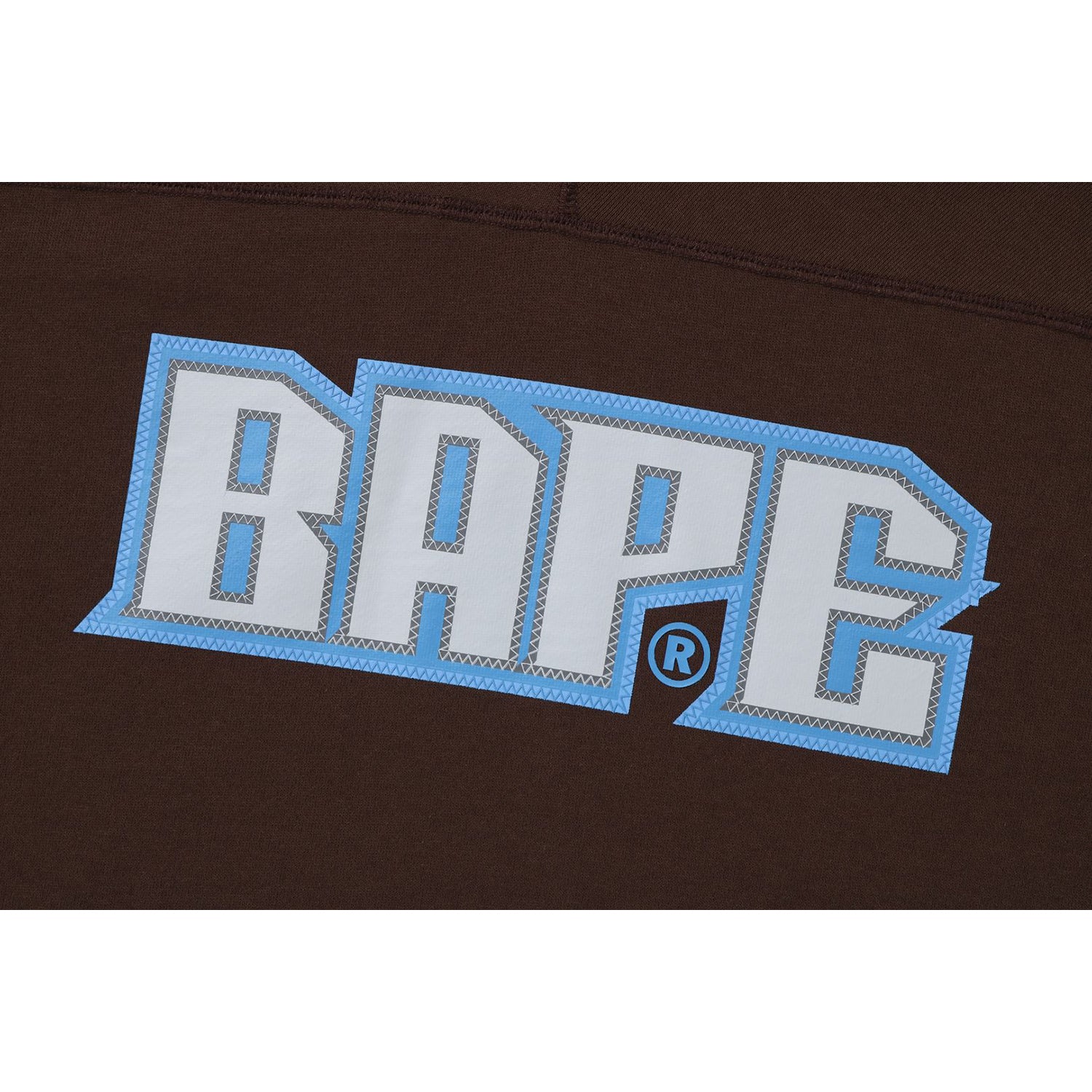 BAPE FOOTBALL LOOSE FIT PULLOVER HOODIE MENS-IYAMIUIO