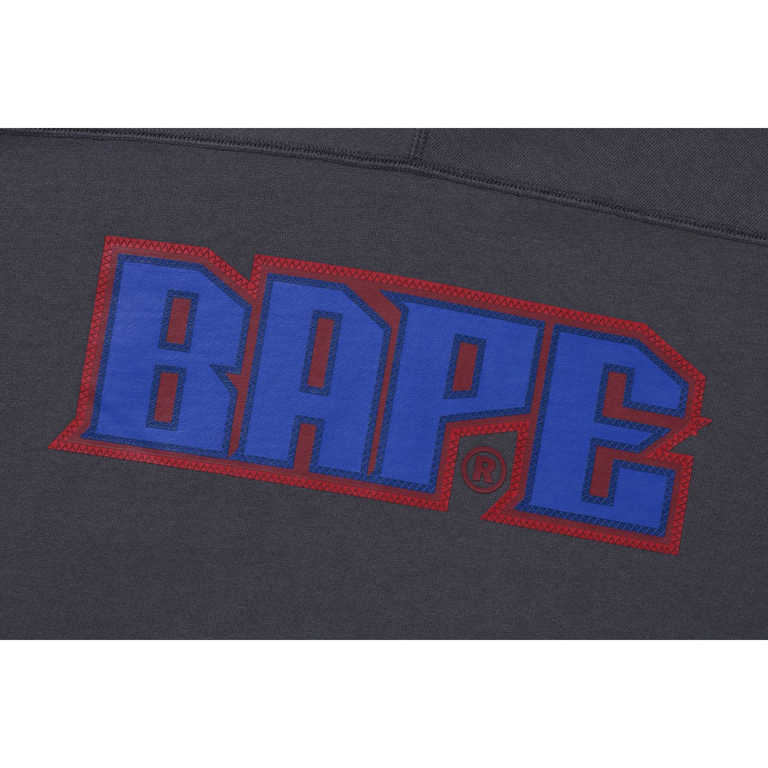 BAPE FOOTBALL LOOSE FIT PULLOVER HOODIE MENS-IYAMIUIO