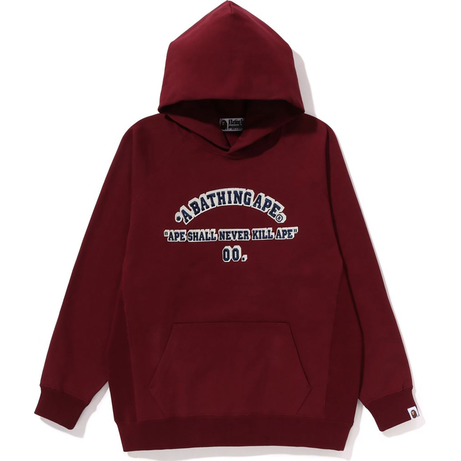 A BATHING APE OVERSIZED PULLOVER HOODIE LADIES-IYAMIUIO