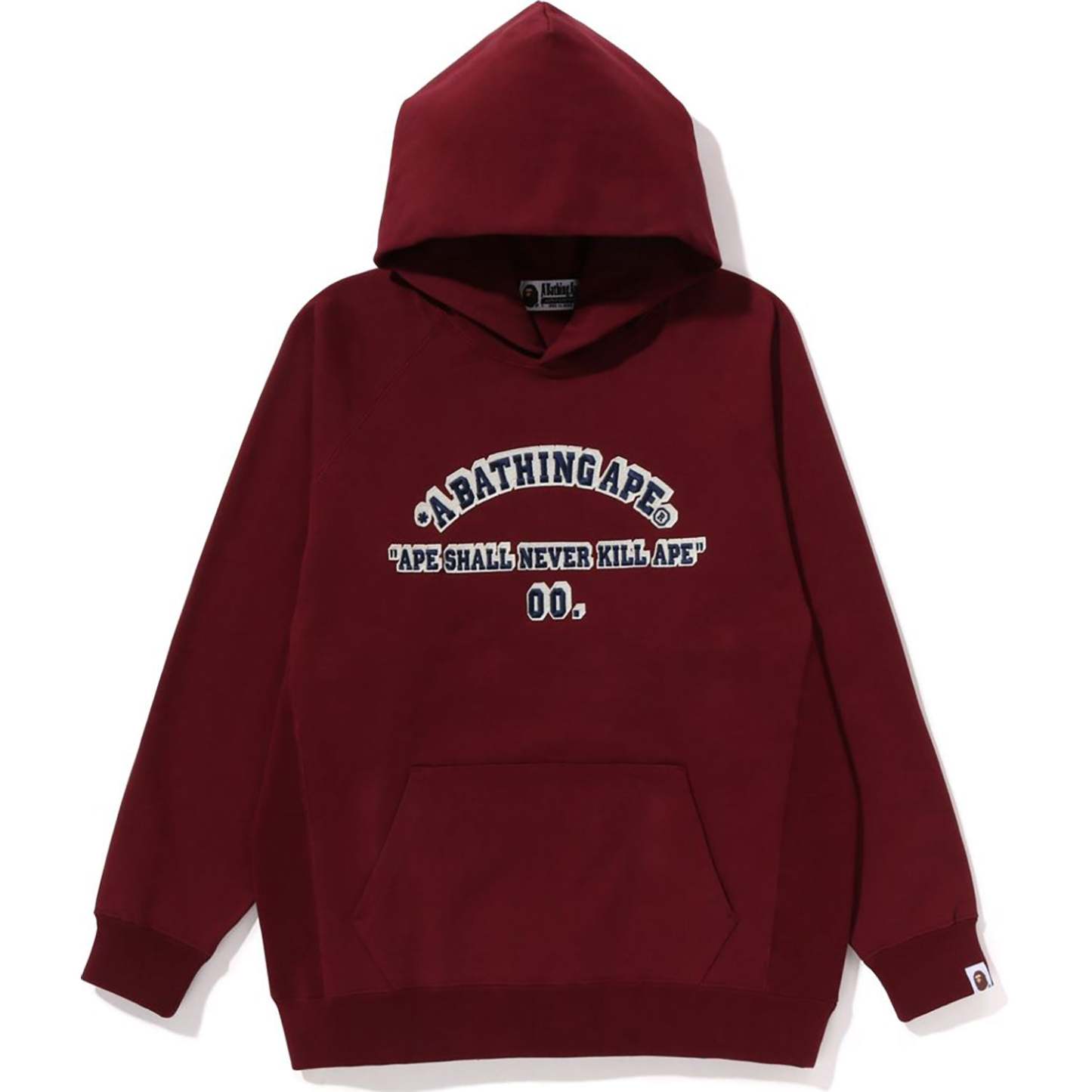 A BATHING APE OVERSIZED PULLOVER HOODIE LADIES-IYAMIUIO