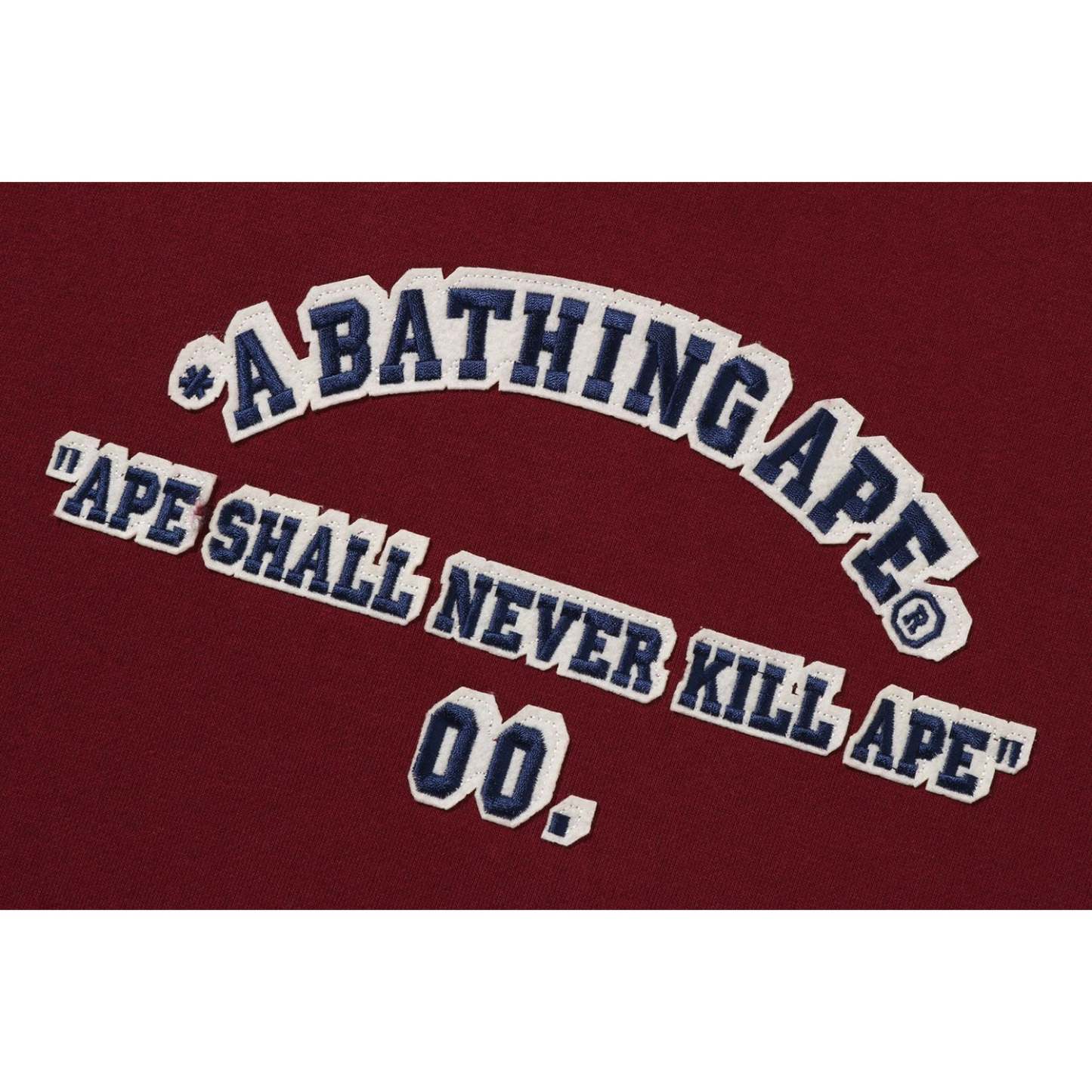 A BATHING APE OVERSIZED PULLOVER HOODIE LADIES-IYAMIUIO