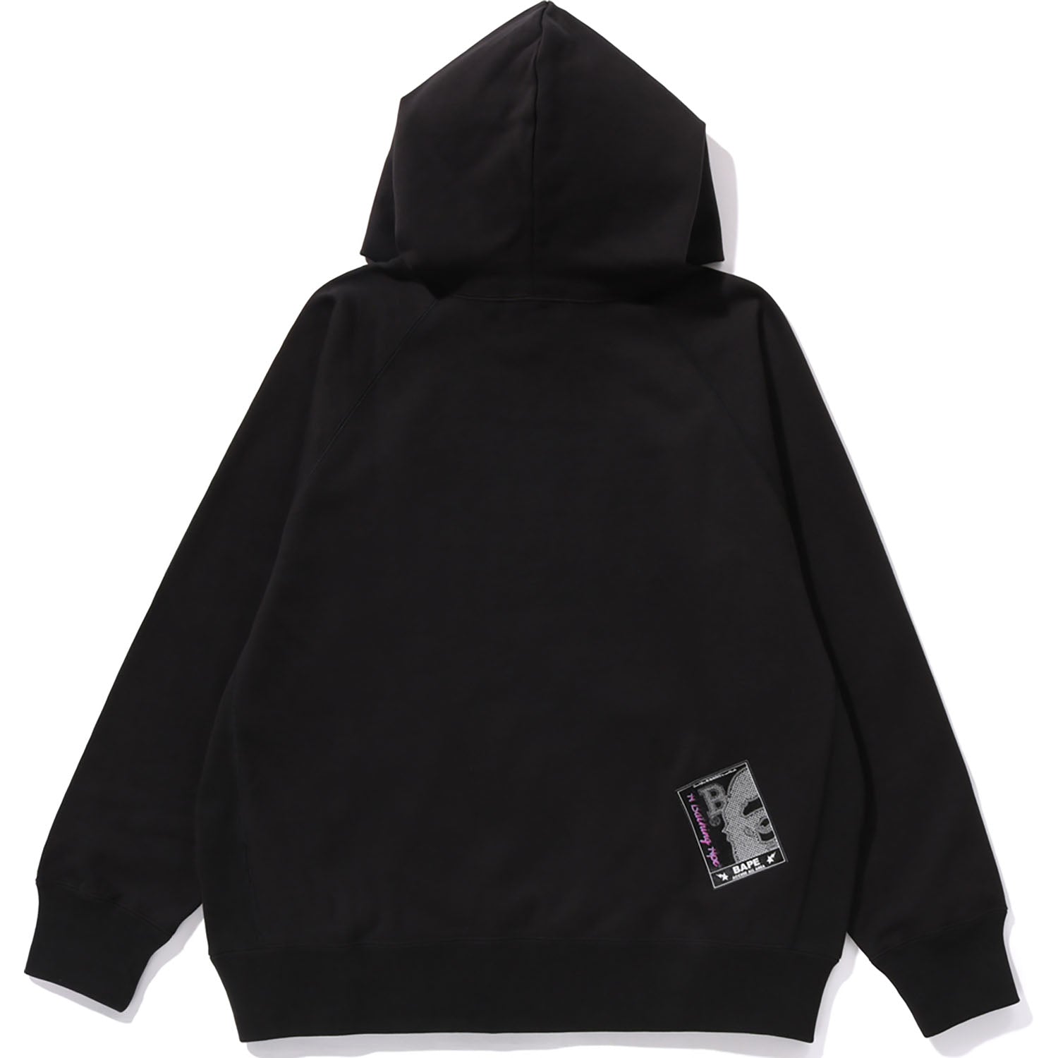 (B)Y BATHING APE PULLOVER HOODIE RELAXED FIT MENS-IYAMIUIO