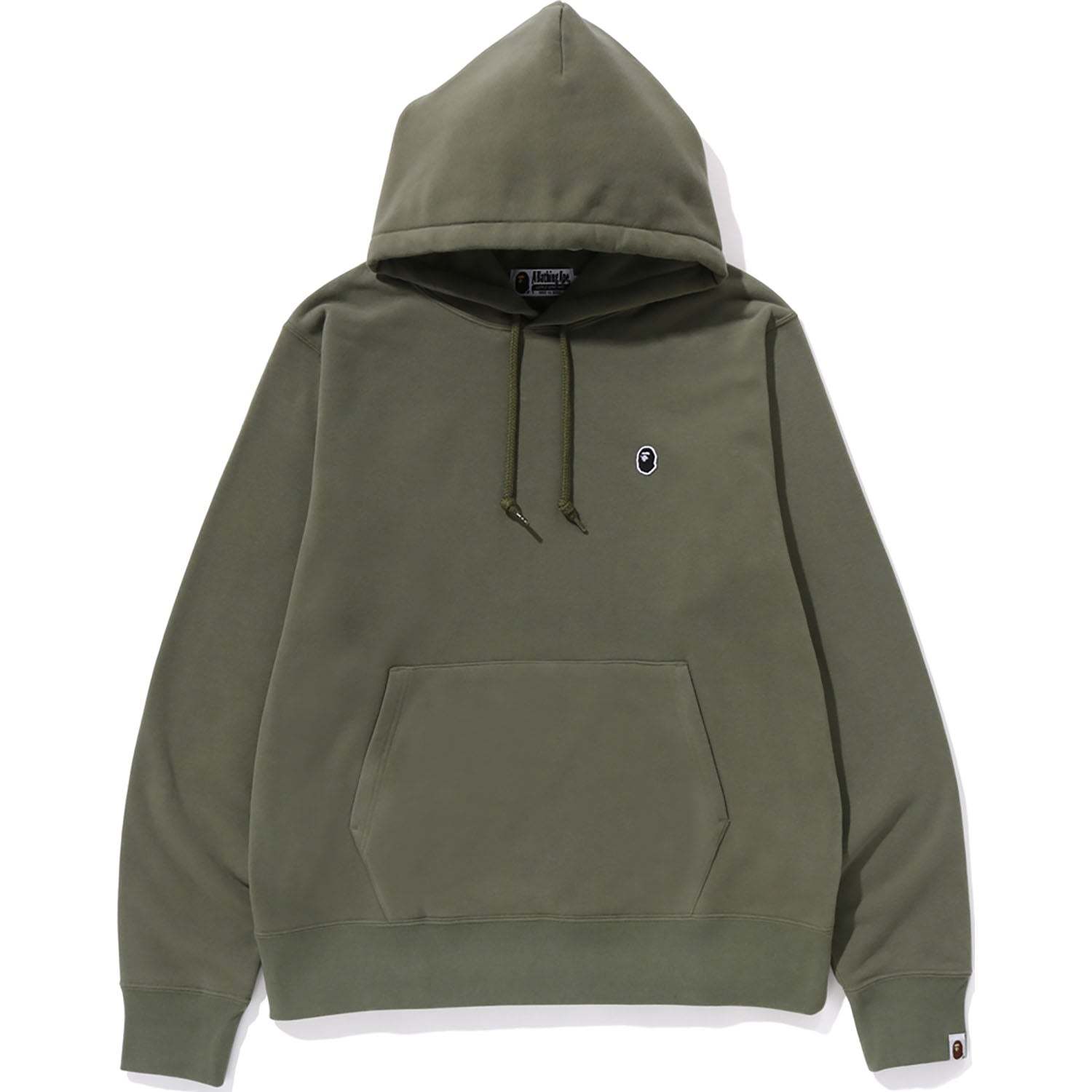 APE HEAD ONE POINT PULLOVER HOODIE MENS-IYAMIUIO