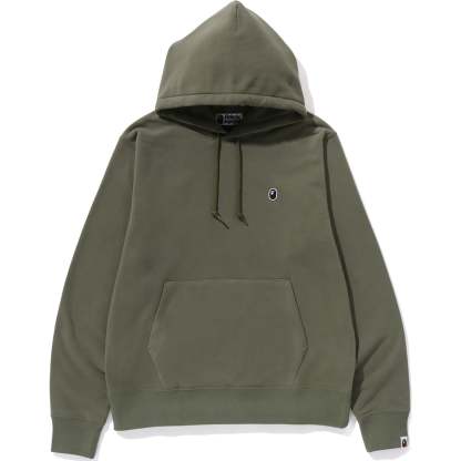 APE HEAD ONE POINT PULLOVER HOODIE MENS-IYAMIUIO