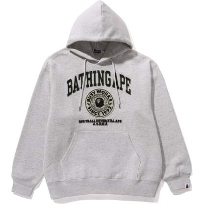 COLLEGE GRAPHIC PULLOVER HOODIE MENS-IYAMIUIO