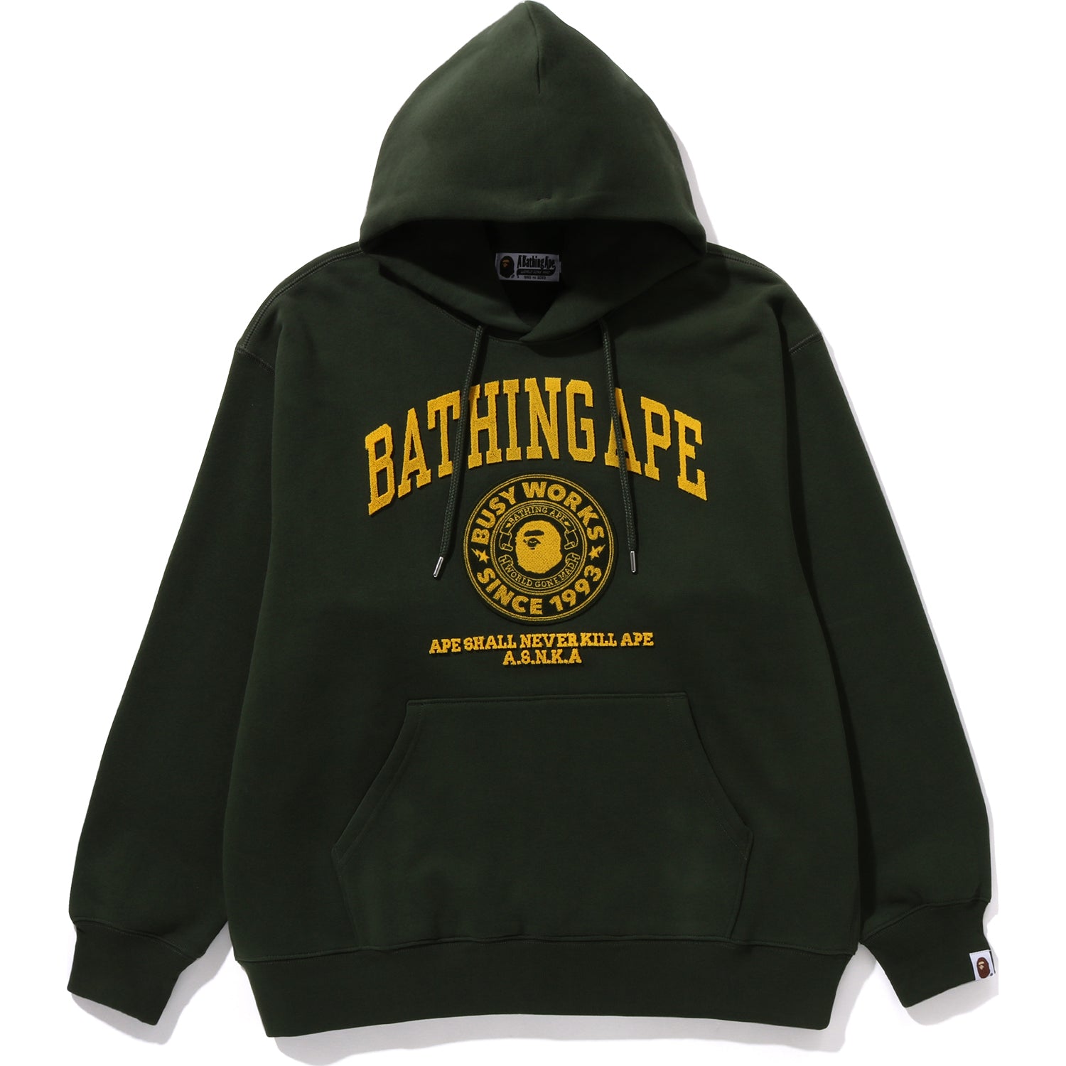 COLLEGE GRAPHIC PULLOVER HOODIE MENS-IYAMIUIO