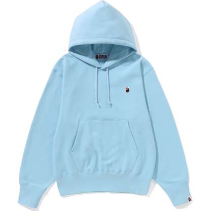 APE HEAD ONE POINT PULLOVER HOODIE WIDE FIT LADIES-IYAMIUIO