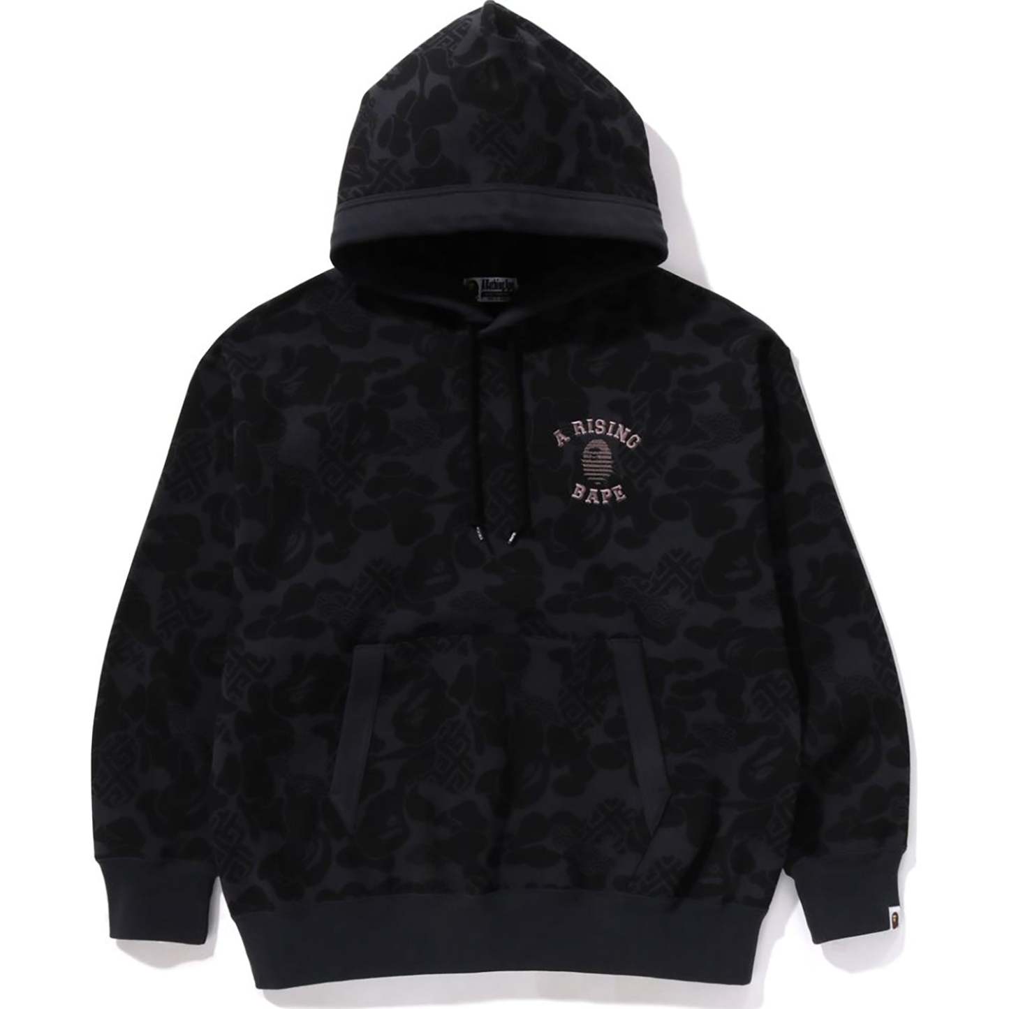 ASIA CAMO PULLOVER HOODIE RELAXED FIT MENS-IYAMIUIO
