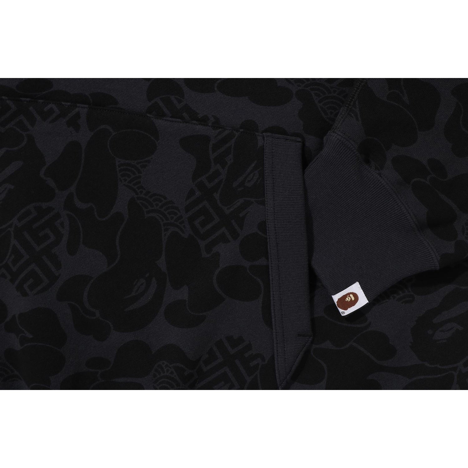 ASIA CAMO PULLOVER HOODIE RELAXED FIT MENS-IYAMIUIO