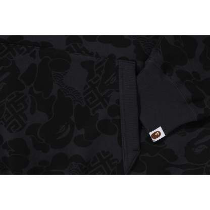 ASIA CAMO PULLOVER HOODIE RELAXED FIT MENS-IYAMIUIO