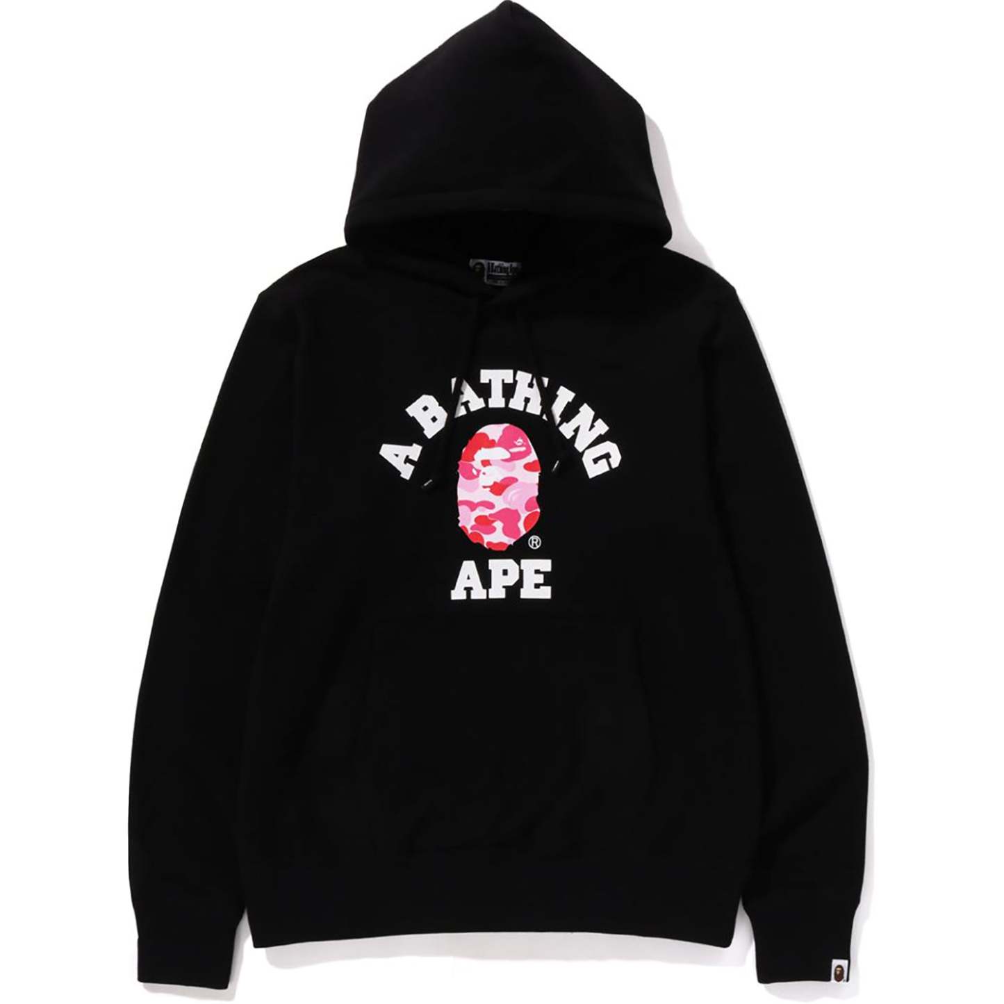 ABC CAMO COLLEGE ORGANIC COTTON PULLOVER HOODIE MENS-IYAMIUIO