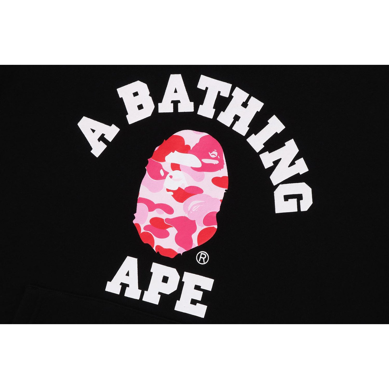 ABC CAMO COLLEGE ORGANIC COTTON PULLOVER HOODIE MENS-IYAMIUIO