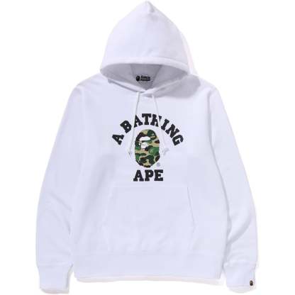 ABC CAMO COLLEGE ORGANIC COTTON PULLOVER HOODIE MENS-IYAMIUIO