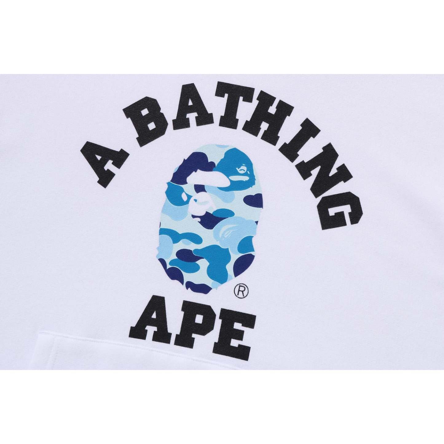 ABC CAMO COLLEGE ORGANIC COTTON PULLOVER HOODIE MENS-IYAMIUIO