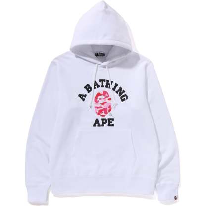 ABC CAMO COLLEGE ORGANIC COTTON PULLOVER HOODIE MENS-IYAMIUIO