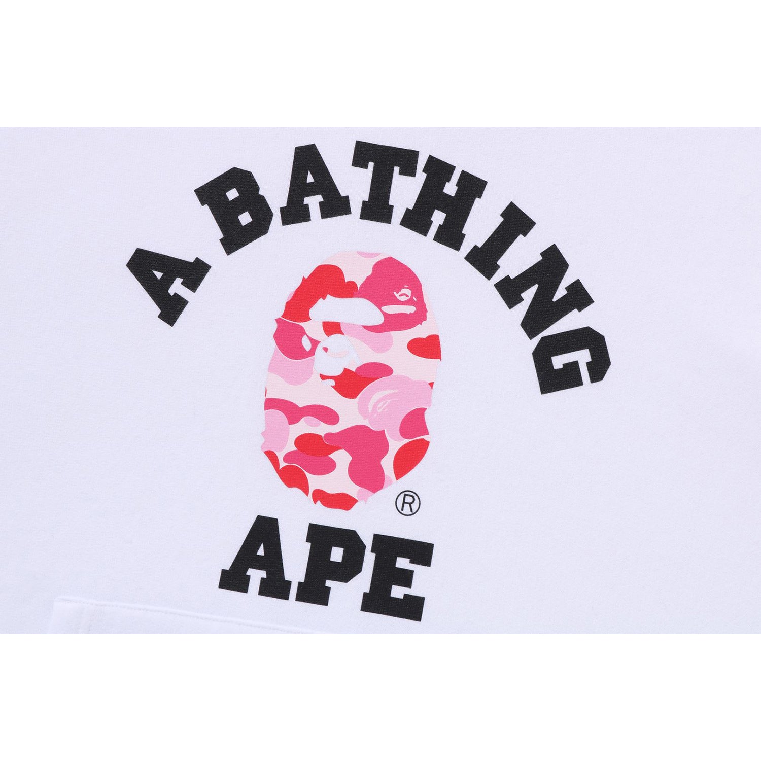 ABC CAMO COLLEGE ORGANIC COTTON PULLOVER HOODIE MENS-IYAMIUIO